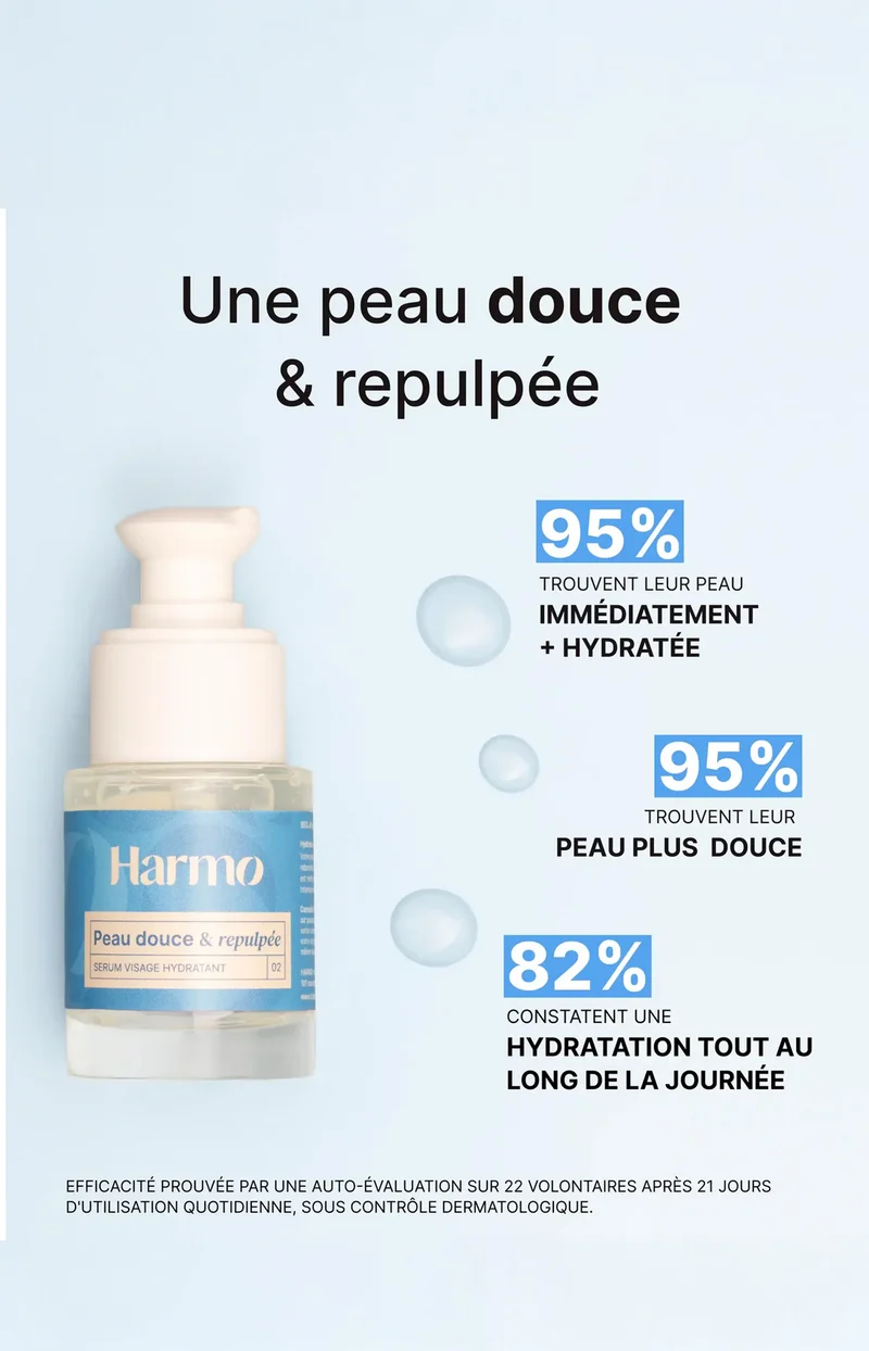 Sérum hydratant - Acide hyaluronique & vitamine E - Visage - 30 ml