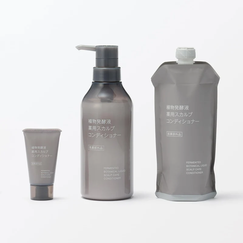 Muji Fermented Plant Liquid Scalp Conditioner 400G for Healthy Hair
