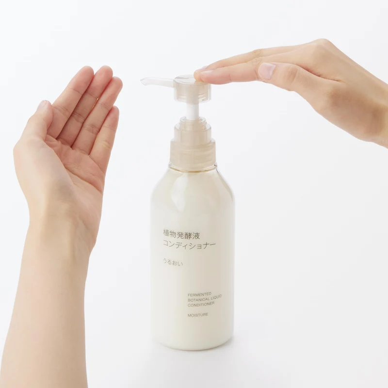 Muji Plant Fermented Moisturizing Conditioner 400G - Nourishing Hair Care