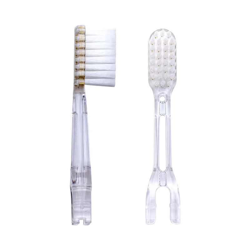 Soladay Pack of 4 Wide Soft Replacement Brushes 4-Row Toothbrush Heads
