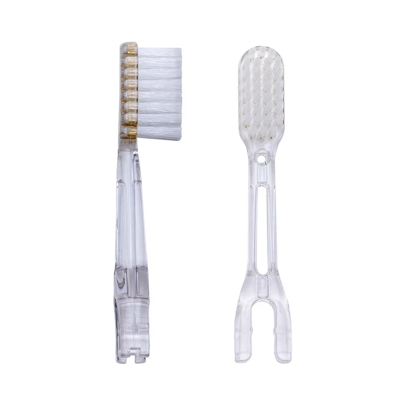 Soladay Pack of 4 Replacement Brushes 4-Row Wide Regular Shiken Heads