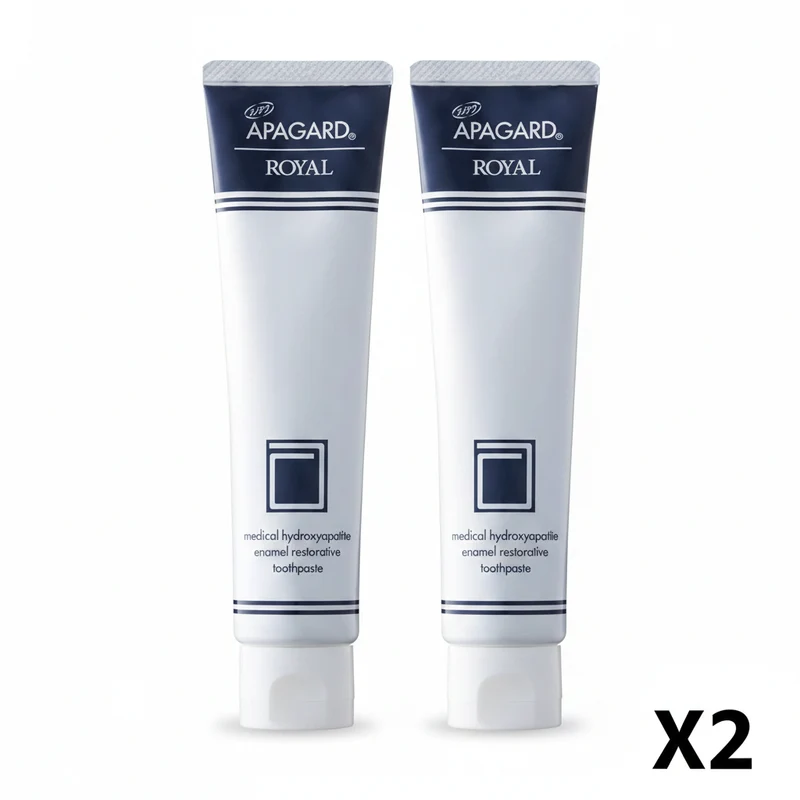 Apagard Royal Toothpaste 135G Whitening Formula Duo Set 2