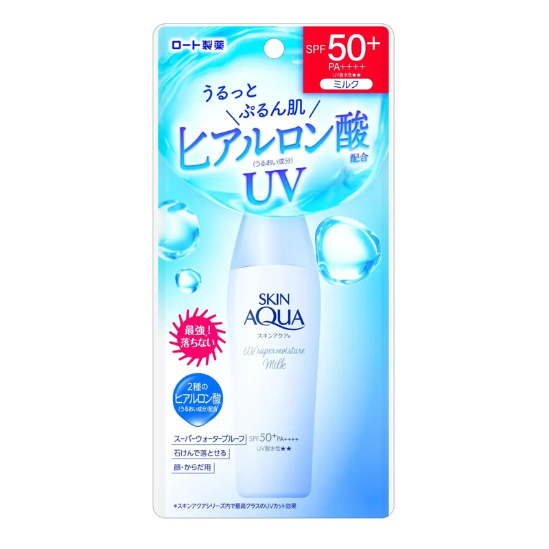 Skin Aqua Super Moisture Milk 40ml Sunscreen Lotion 5-Pack