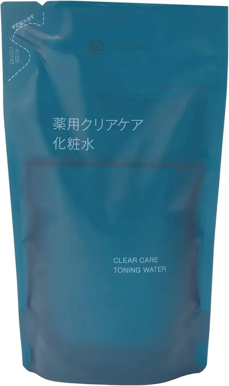Muji Medicinal Clear Care Toner Refill 270ml for Sensitive Skin