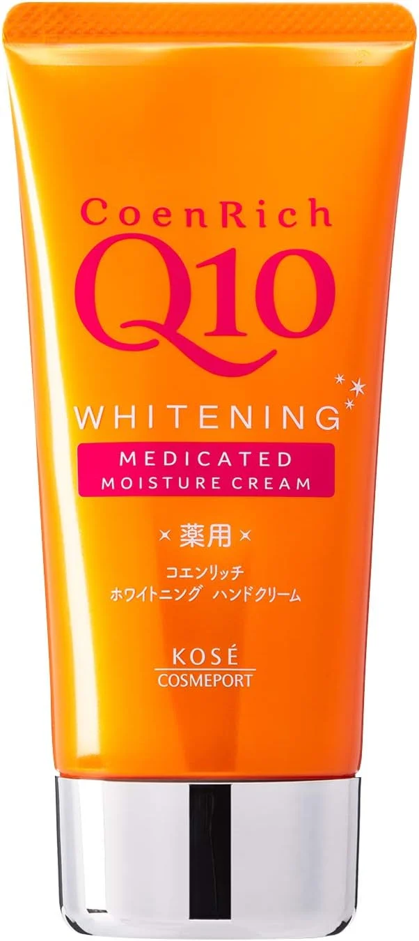 Q10 White Hand Cream 80G by Kose - Moisturizing & Brightening