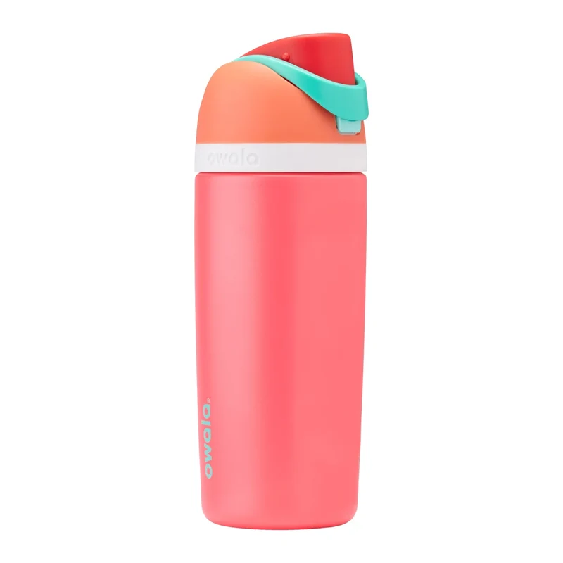 OWALA - Ensemble de 2 Bouteilles d'Eau en Acier Inoxydable FreeSip de 473 ml
