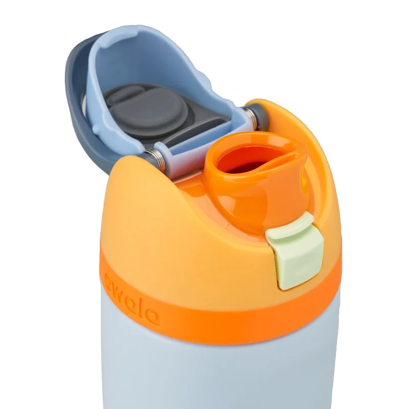 OWALA - Ensemble de 2 Bouteilles d'Eau en Acier Inoxydable FreeSip de 473 ml
