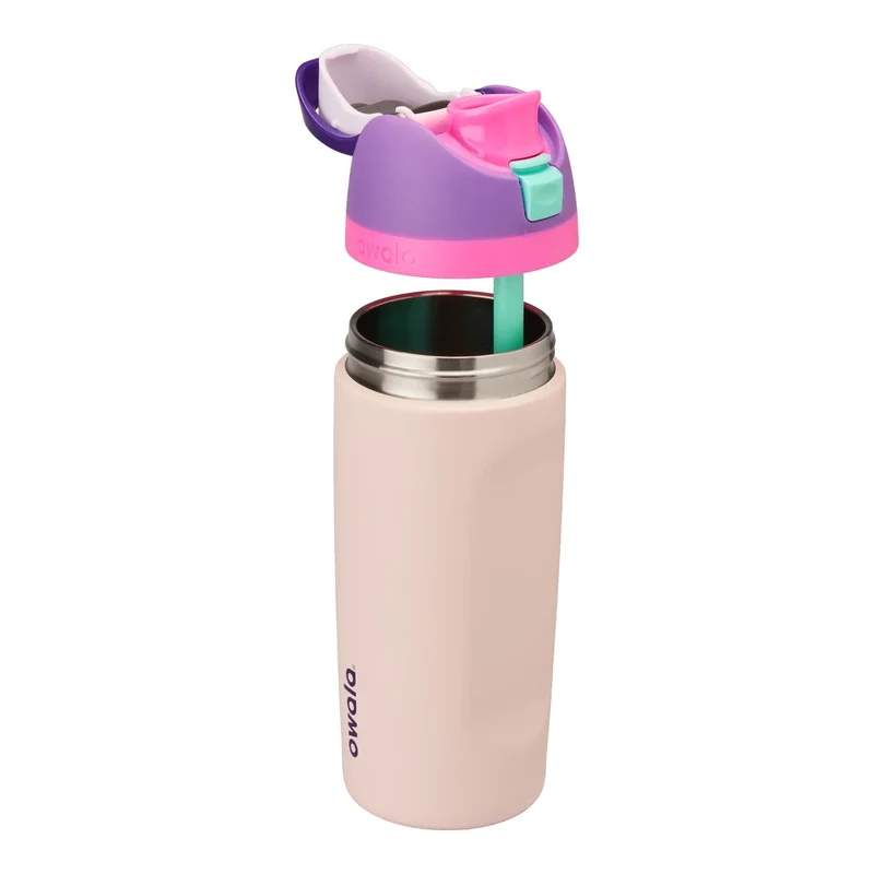 OWALA - Ensemble de 2 Bouteilles d'Eau en Acier Inoxydable FreeSip de 473 ml