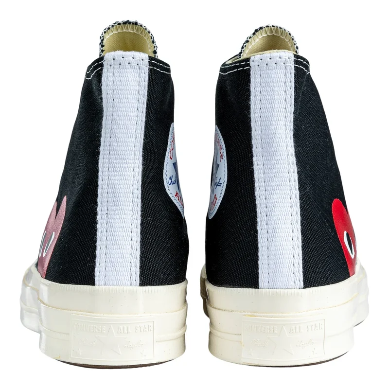 CONVERSE X COMMES DES GARÇONS PLAY - Chaussures Chuck 70 High Top Unisexes *Tel Quel*