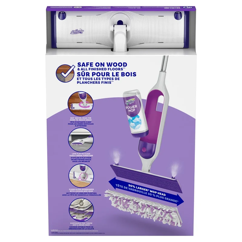 SWIFFER - Trousse de Nettoyage Power Mop