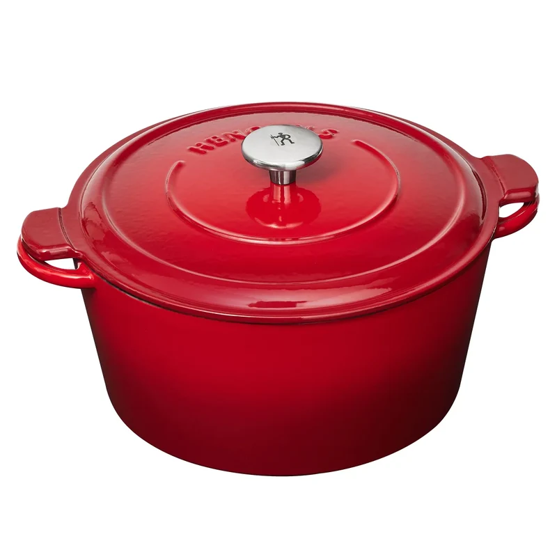 HENCKELS - Casserole Ronde en Fonte Émaillée