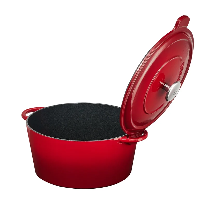 HENCKELS - Casserole Ronde en Fonte Émaillée