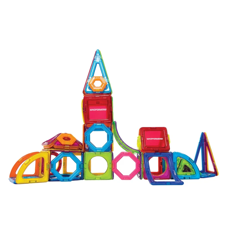 MAGFORMERS - Jeu de Construction Magnétique de 122 Pièces