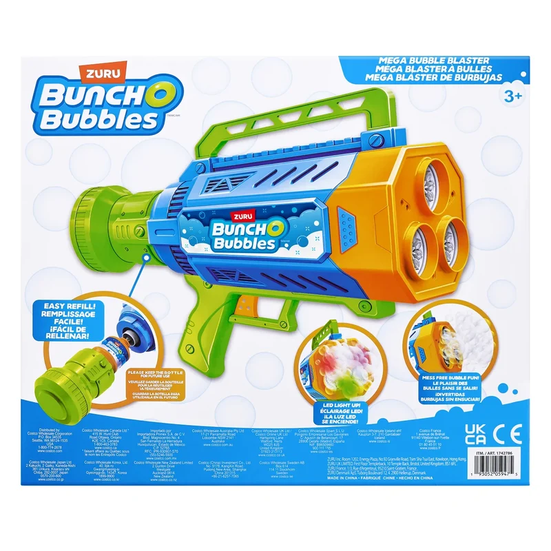 ZURU - Machine à Bulles Méga Blaster Bunch O Bubbles