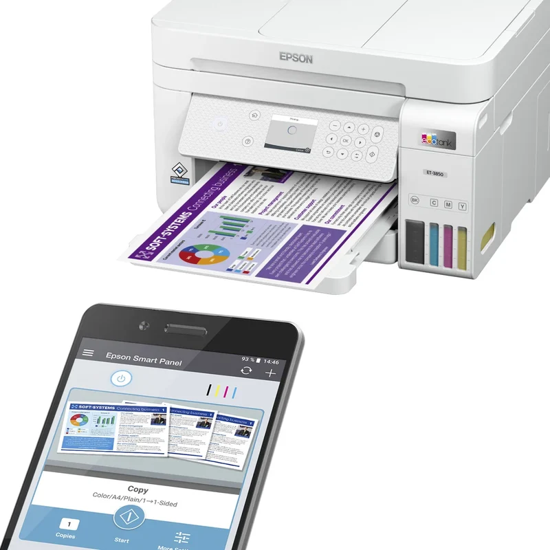 EPSON - Imprimante EcoTank ET-3850 SE *Boite Ouverte*