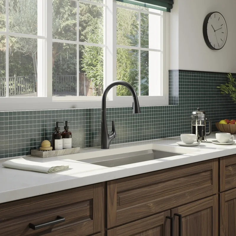 KOHLER - Robinet de Cuisine Rétractable Bevin