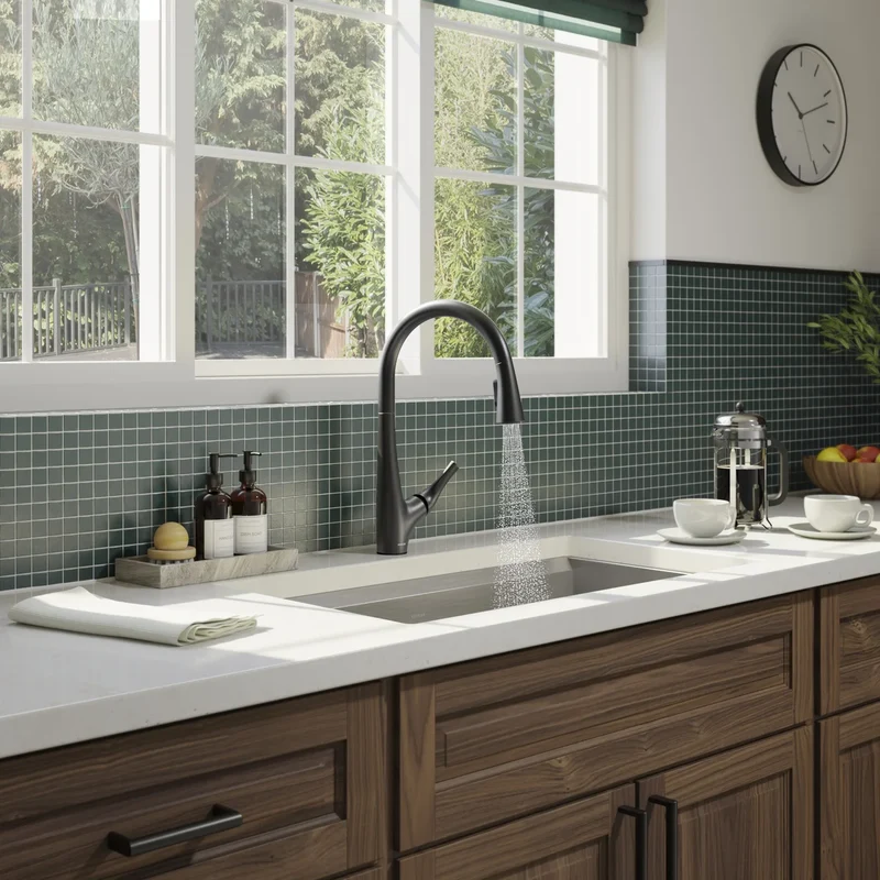 KOHLER - Robinet de Cuisine Rétractable Bevin