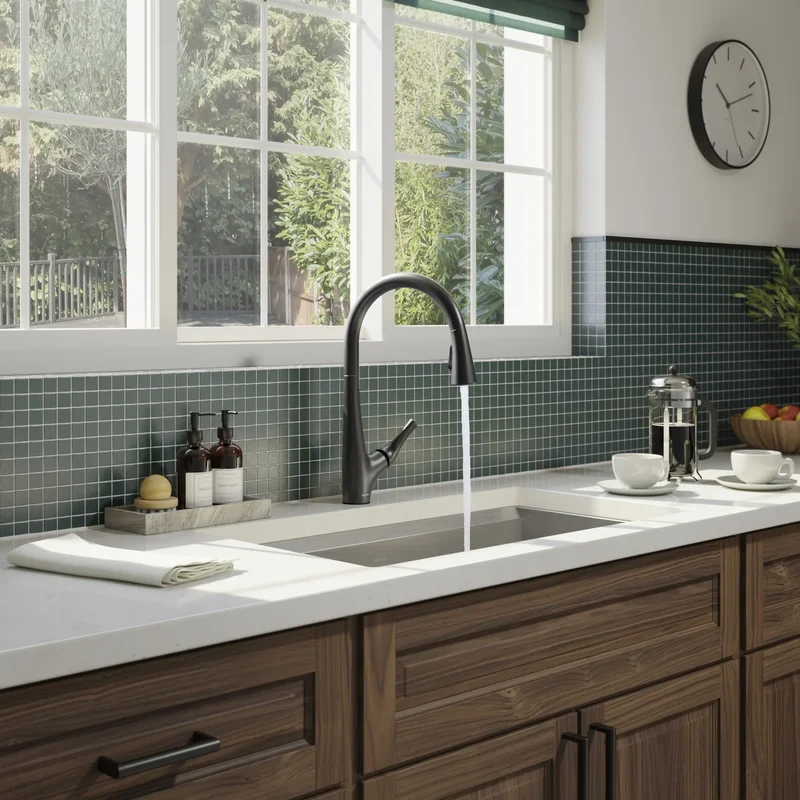 KOHLER - Robinet de Cuisine Rétractable Bevin
