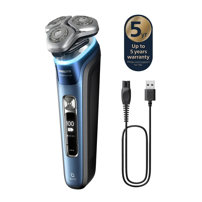 Rasoir rechargeable pour homme, peau sec ou humide, Philips Series 9000