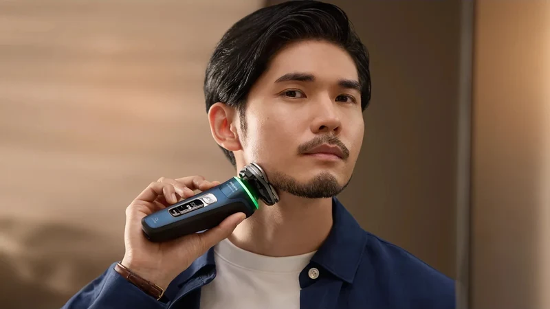 Rasoir rechargeable pour homme, peau sec ou humide, Philips Series 9000