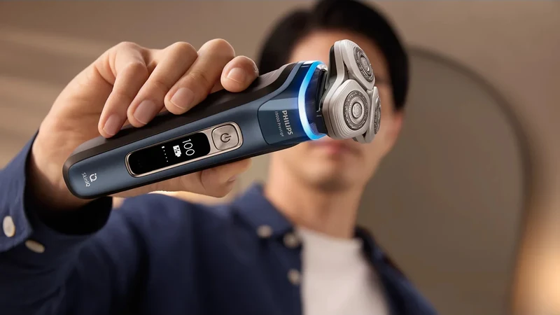 Rasoir rechargeable pour homme, peau sec ou humide, Philips Series 9000