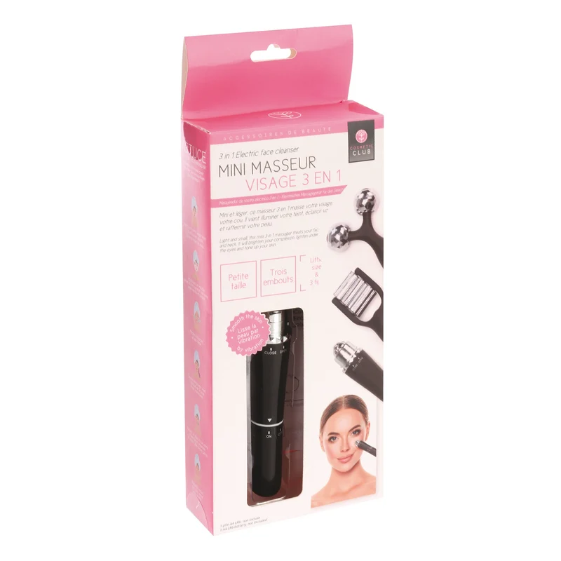 Mini masseur visage 3 en 1