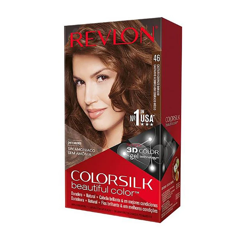 Colorsilk 46 châtain doré moyen