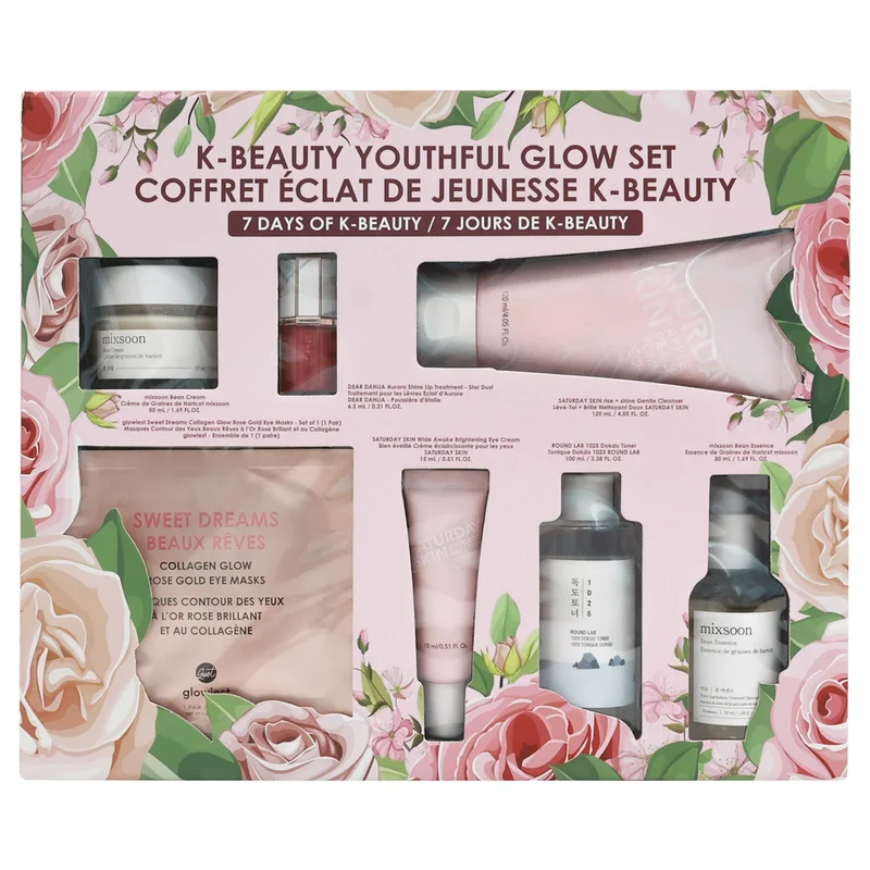 SOPHIE COMPANY - Coffret Éclat de Jeunesse K-Beauty, 7 Pièces
