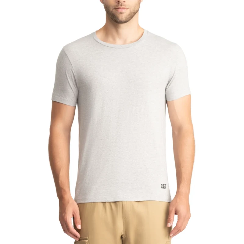 CAT - Paquet de 4 T-Shirt Ras du Cou pour Homme
