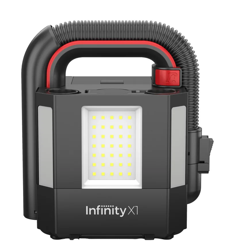 INFINITY X1 - Aspirateur Sans Fil et Pompe à Air PowerPro Vac