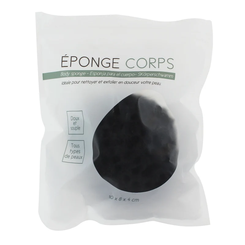 ÉPONGE DE CORPS AU CHARBON