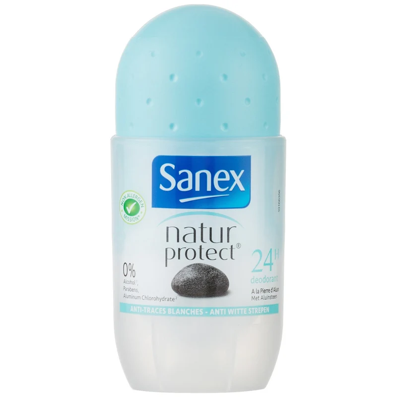DÉO BILLE 24H ANTI-TRACES BLANCHES - SANEX