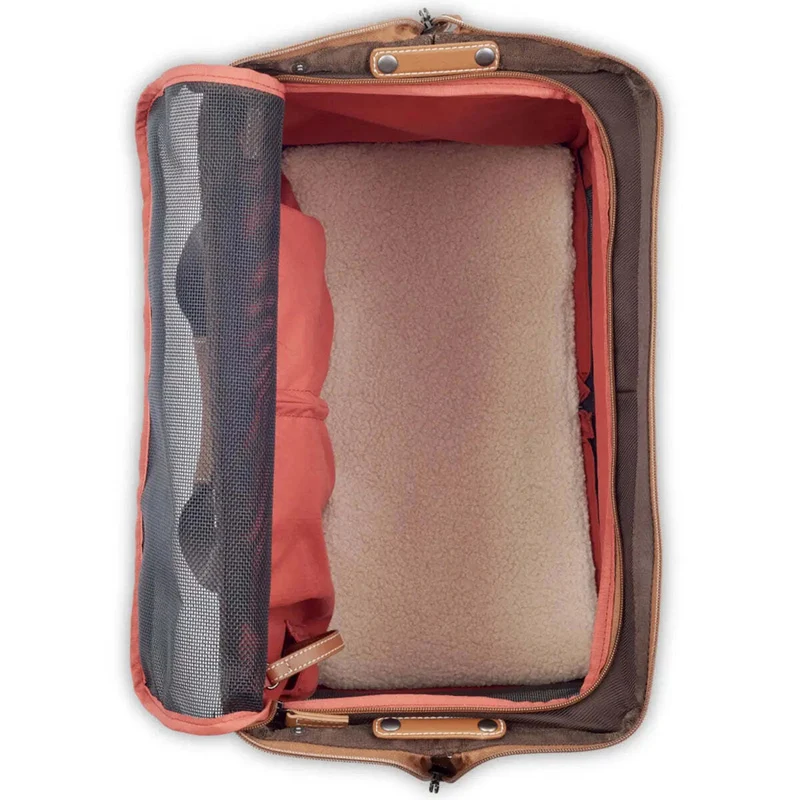Delsey Chatelet Air 2.0 Wheeled Pet Animal Carrier Trolley Bag - Brown