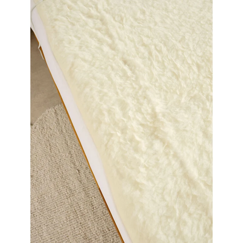 Linen House Wool Long Electric Blanket - Cream (King Single)