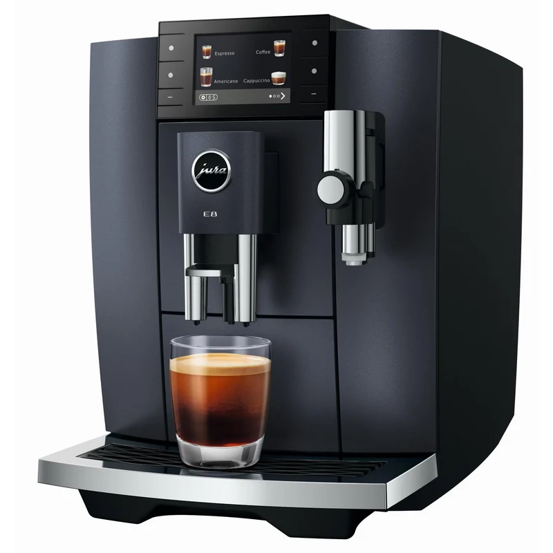 Jura E8 Fully Automatic Coffee Machine (Cosmic Black)