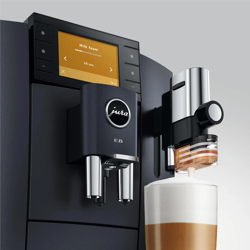 Jura E8 Fully Automatic Coffee Machine (Cosmic Black)