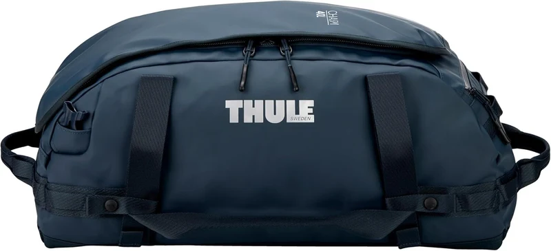 Thule Chasm 40L Duffel Bag Convertible Backpack Duffle in Darkest Blue