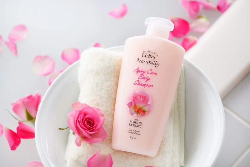 Leivy Body Shampoo Rosehip 500Ml - Nourishing and Gentle Cleanser
