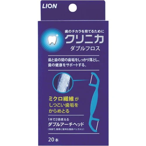 Beautiful Beautiful Kirei Kirei Clinica Ad Double Floss 20P Blue