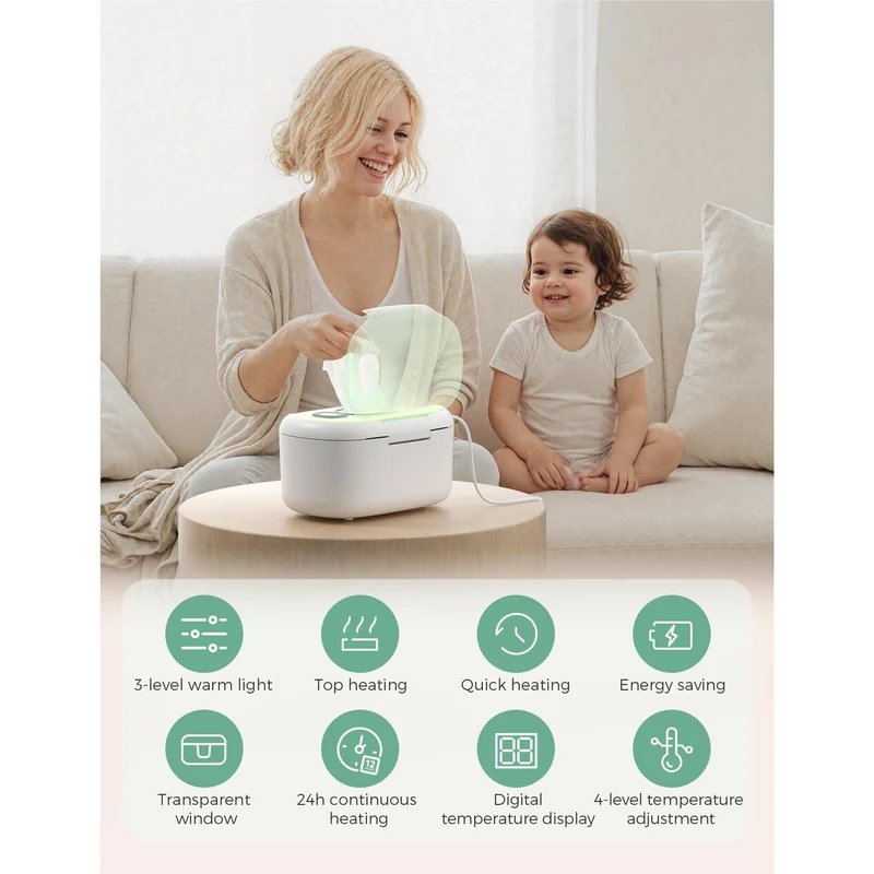 Momcozy Large Capacity Baby Wipe Warmer