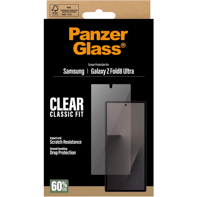 PanzerGlass Glass External Protector for Galaxy Z Fold8 Ultra