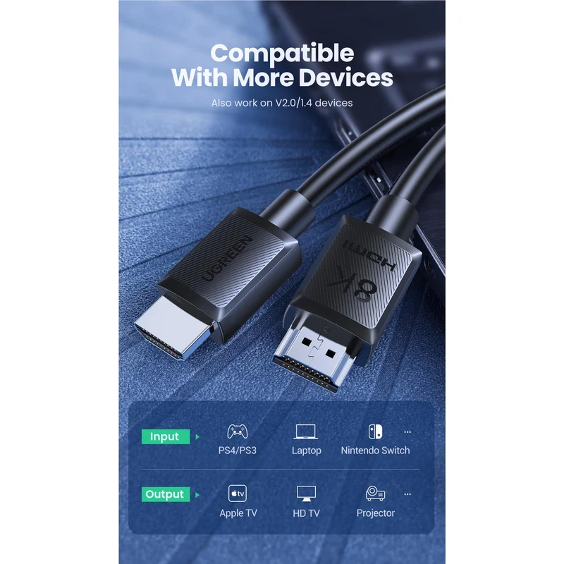 UGREEN 8K HDMI 2.1 Cable [3m]