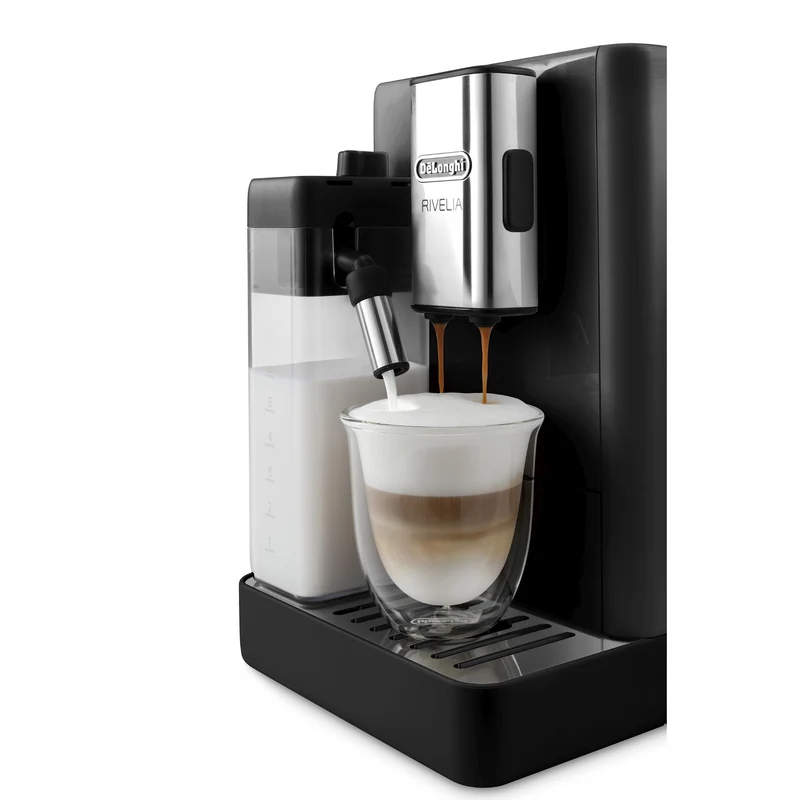 De'Longhi Rivelia With Cool Carafe Fully Automatic Coffee Machine (Black)