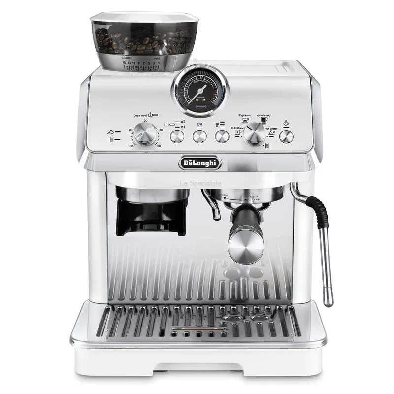 De'Longhi EC9255W2 La Specialista Arte Evo with Cold Brew Coffee Machine (White)
