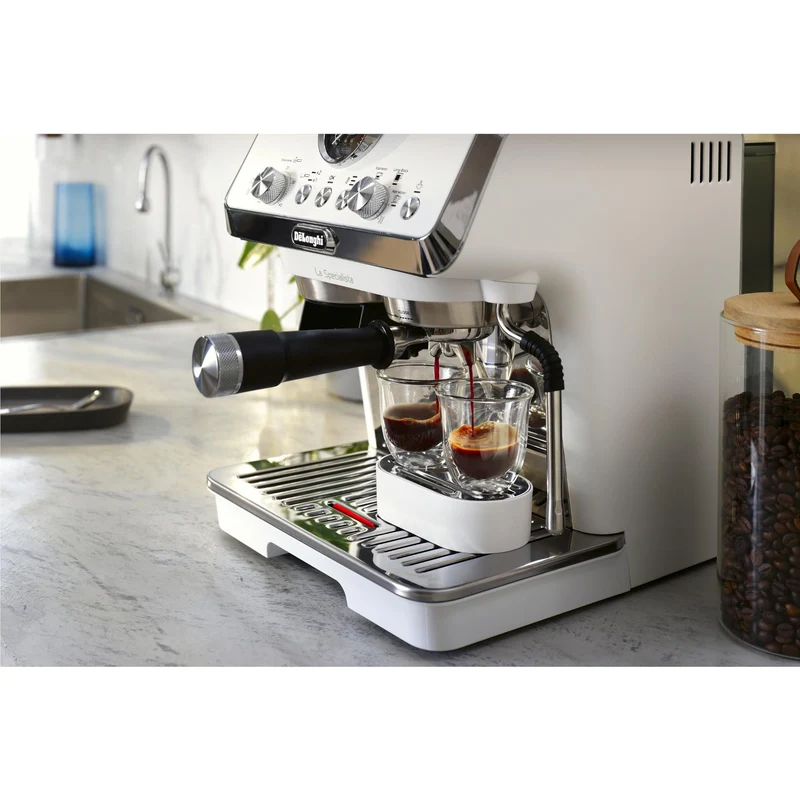 De'Longhi EC9255W2 La Specialista Arte Evo with Cold Brew Coffee Machine (White)