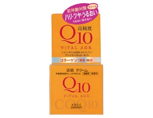 Hair Kose Vital Age Q10 Cream 40G – Anti-Aging and Skin Firming Formula