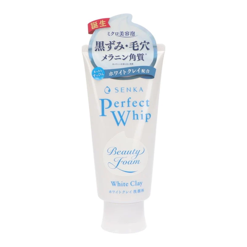 Shiseido Senka Perfect Whip White Clay Cleanser 120g