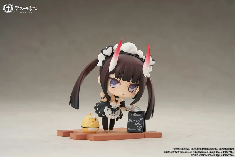 Azur Lane Juus Time Chibi Figure Noshiro PVC ABS Apex Figure