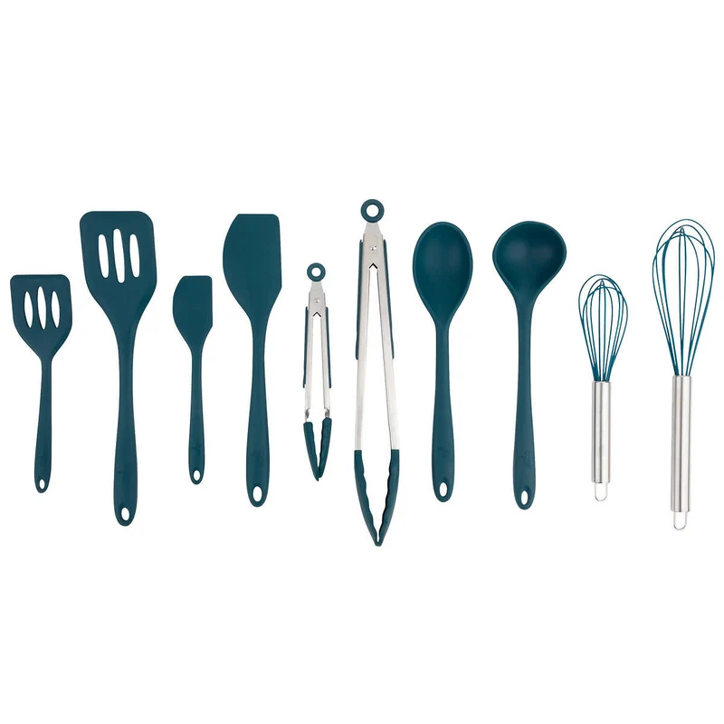 CORE KITCHEN - Ensemble d'Ustensiles en Silicone