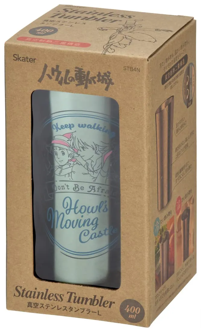 Skater Insulated Stainless Tumbler 400ml Howl's Moving Castle STB4N A